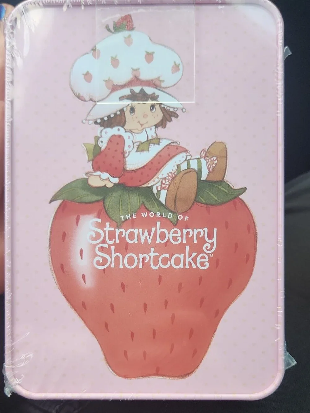 Set Of 6 Strawberry Shortcake Lip Balms New In Gift Ready Tin